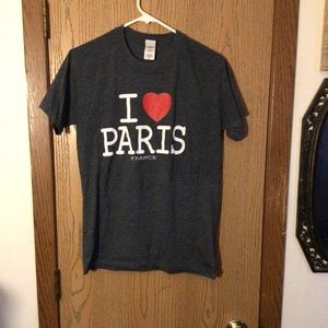 I heart Paris, France tee